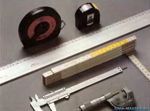Определение размеров измерительными инструментами: штангенциркулем, микрометром, рулеткой, метром