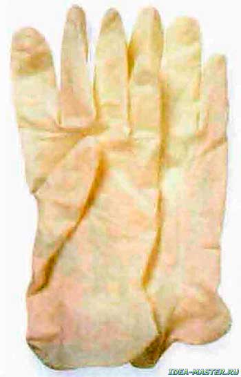 Резиновые (латексные) перчатки