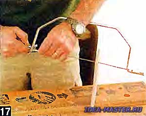 Fig. 17. How to cut tile, tile