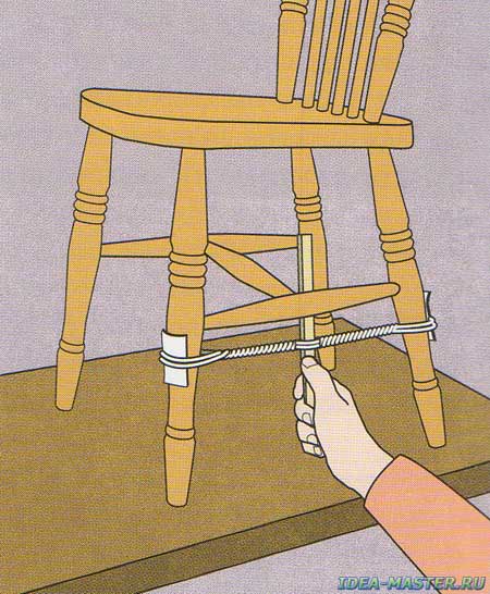 Как починить деревянный стул — починка стула