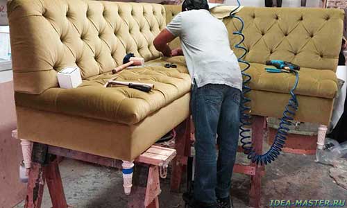 Ремонт мягкой мебели своими руками в домашних условиях